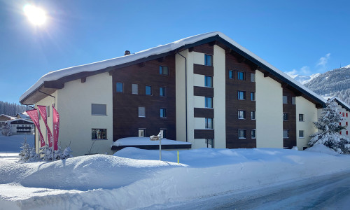 Hausansicht Winter