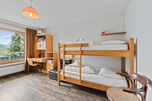 Schlafzimmer 2 mit zwei Stockbetten