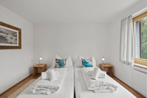 Schlafzimmer 1 mit Doppelbett