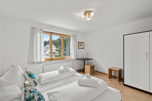 Schlafzimmer 1 mit Doppelbett