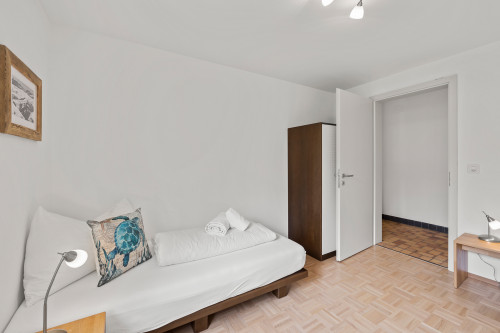 Schlafzimmer 2 mit zwei Einzelbetten