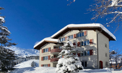 Hausansicht Winter
