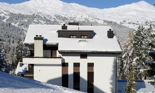 Hausansicht Winter/von der Seite