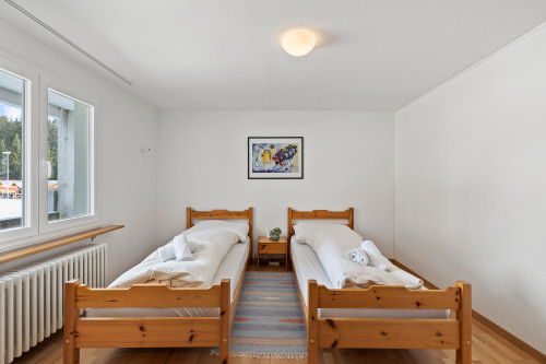 Schlafzimmer 2 mit zwei Einzelbetten