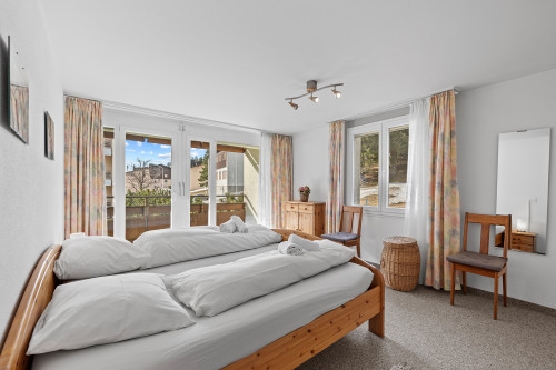 Schlafzimmer 1 mit Doppelbett