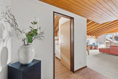 Wohnungsausschnitt Küche/Wohnbereich
