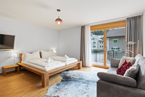Schlafzimmer 3 mit Dopelbett/Fernsehzimmer