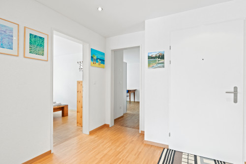 Wohnungsausschnitt Schlafzimmer 1 und 2