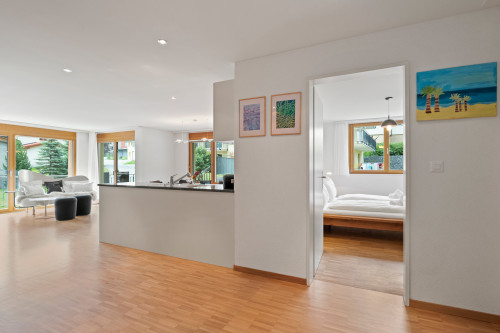 Wohnungsausschnitt Schlafzimmer 2/Wohnbereich